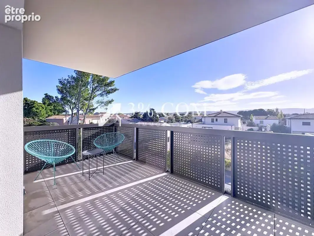 Appartement T2 moderne de 48 m2 avec terrasse et vue dégagée - photo 6