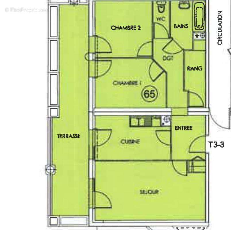 Appartement à ANGERS