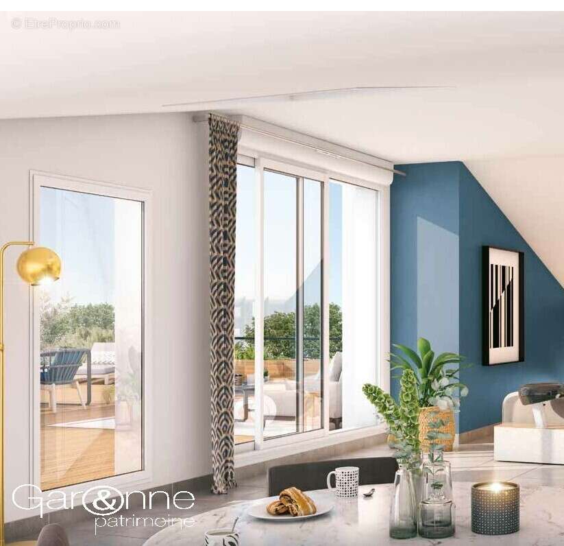 Appartement T4 duplex 118 m² + terrasse 130m² à Saint-Orens - photo 12