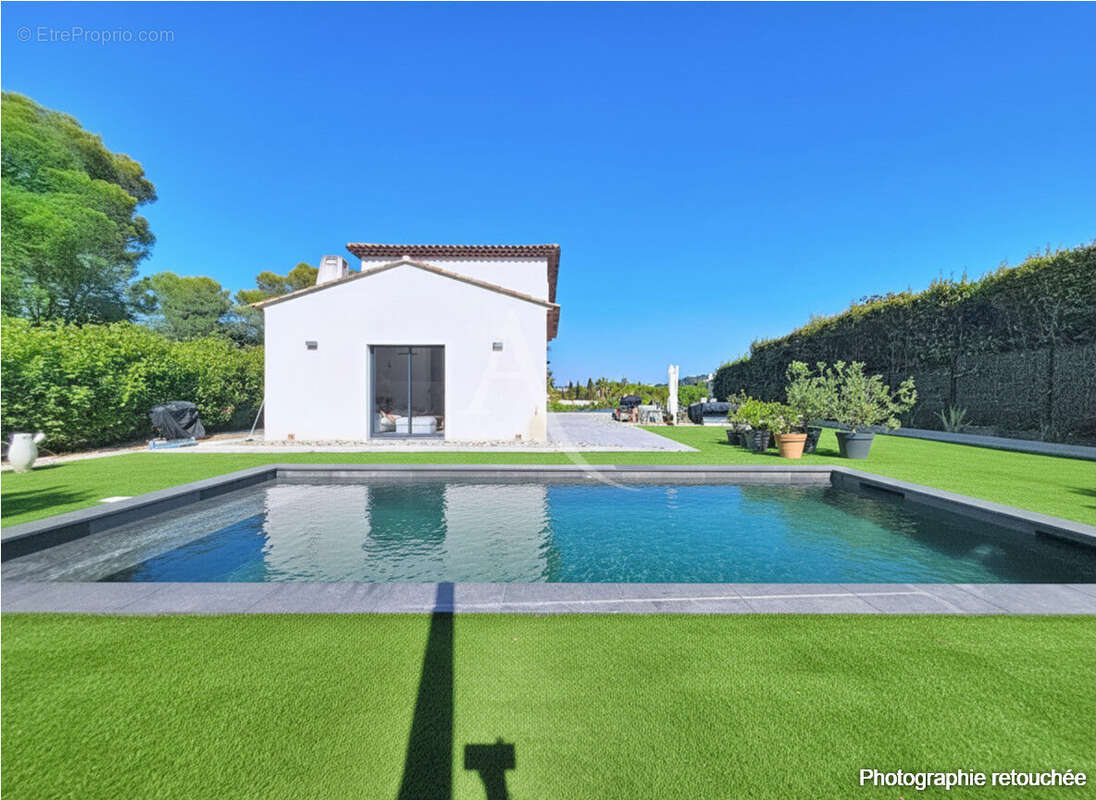 Exclusivite : mougins limite le guillet / maison neuve avec piscine et un terrain de 1217m² - photo 16