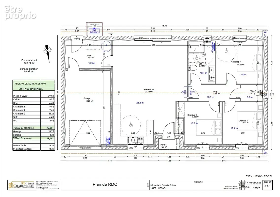 Maison 4 pièces 90 m² à vendre à Chasseneuil-Sur-Bonnieure (16260) - photo 4