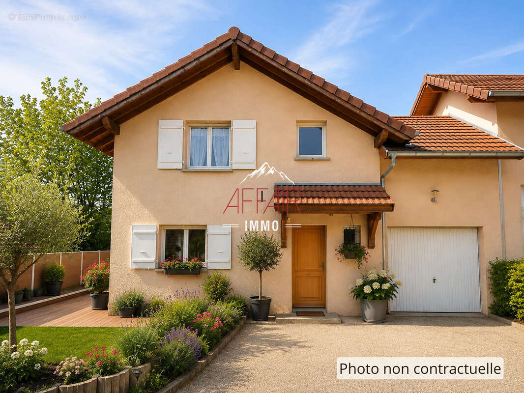 Maison mitoyenne avec garage (74580) viry - photo 2