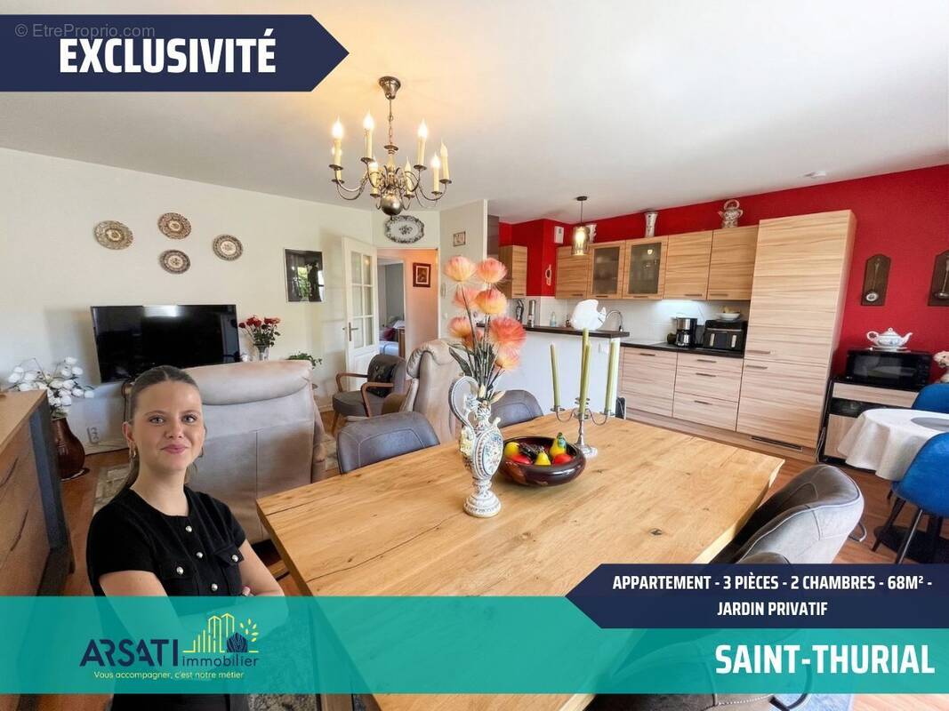 Appartement à SAINT-THURIAL