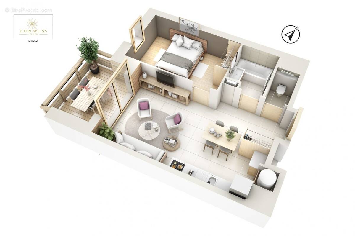 Appartement à LES GETS