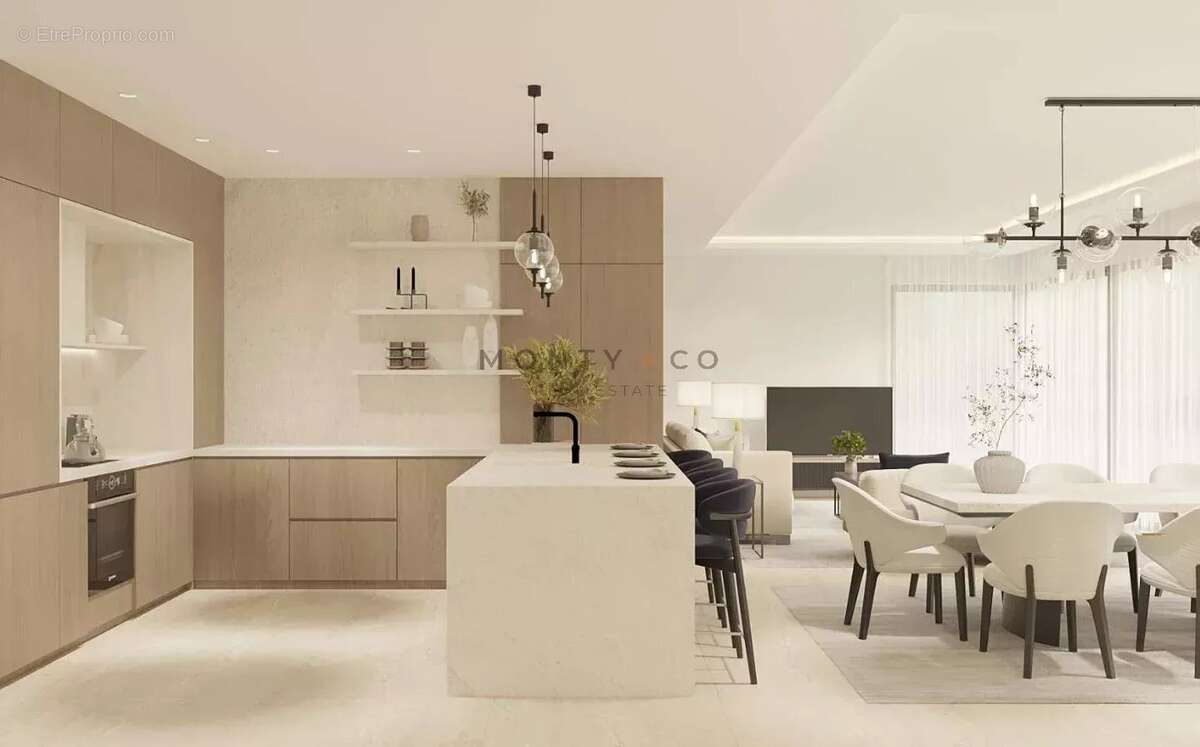 Vente appartement neuf 3 chambres avec vue mer, jardin privatif et piscine – Résidence neuve contemporaine Éze - photo 4
