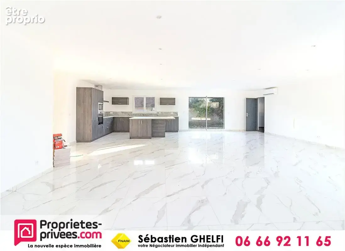 belle maison de plain pied avec grande salle de vie d'environ 80 m² - photo 6