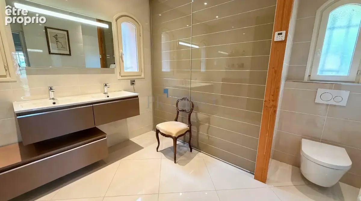 Les Issambres   Villa de plain-pied rénovée, vue mer, piscine, au calme sans vis-à-vis - photo 12