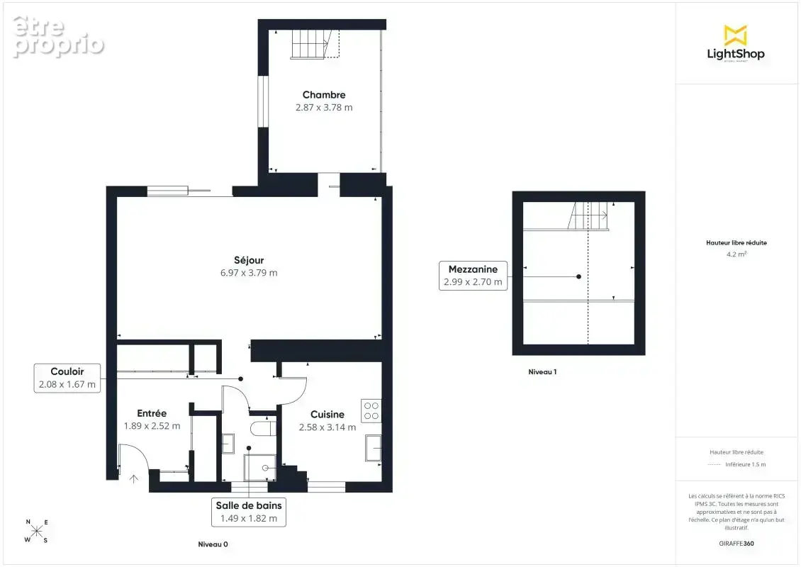 Appartement / Maison - 2 pièces de 60 m² avec terrasse et mezzanine - Rue Louis Fablet, Ivry-sur-Seine - photo 18