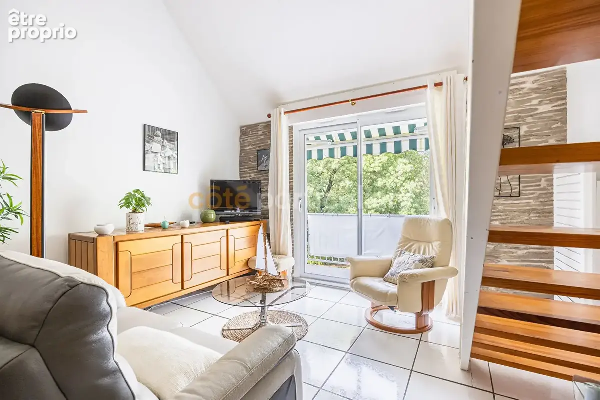 Saint-herblain -- appartement 4 pièces -- 89 m² -- terrasse -- jardin -- garage -- place de stationnement -- cave -- grenier - photo 2