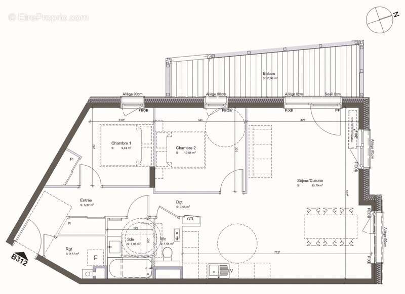 Appartement à LES GETS