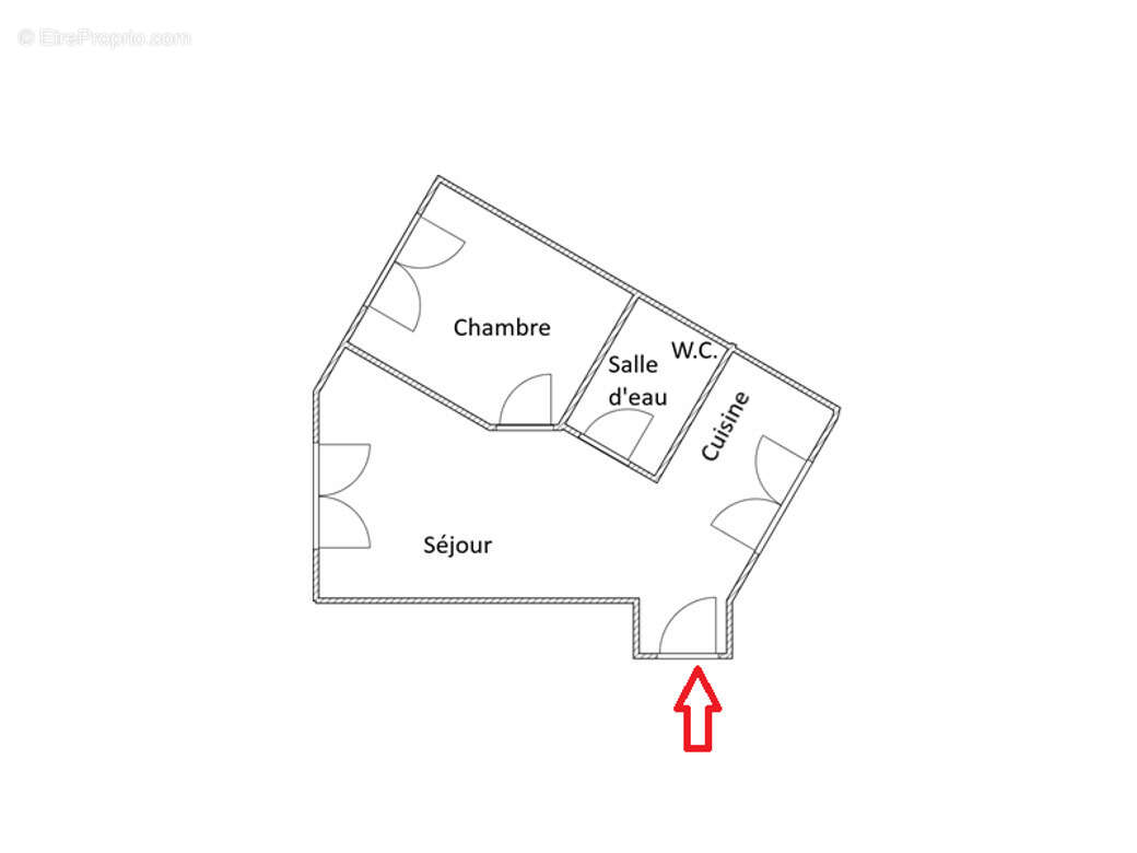 Appartement à PARIS-18E