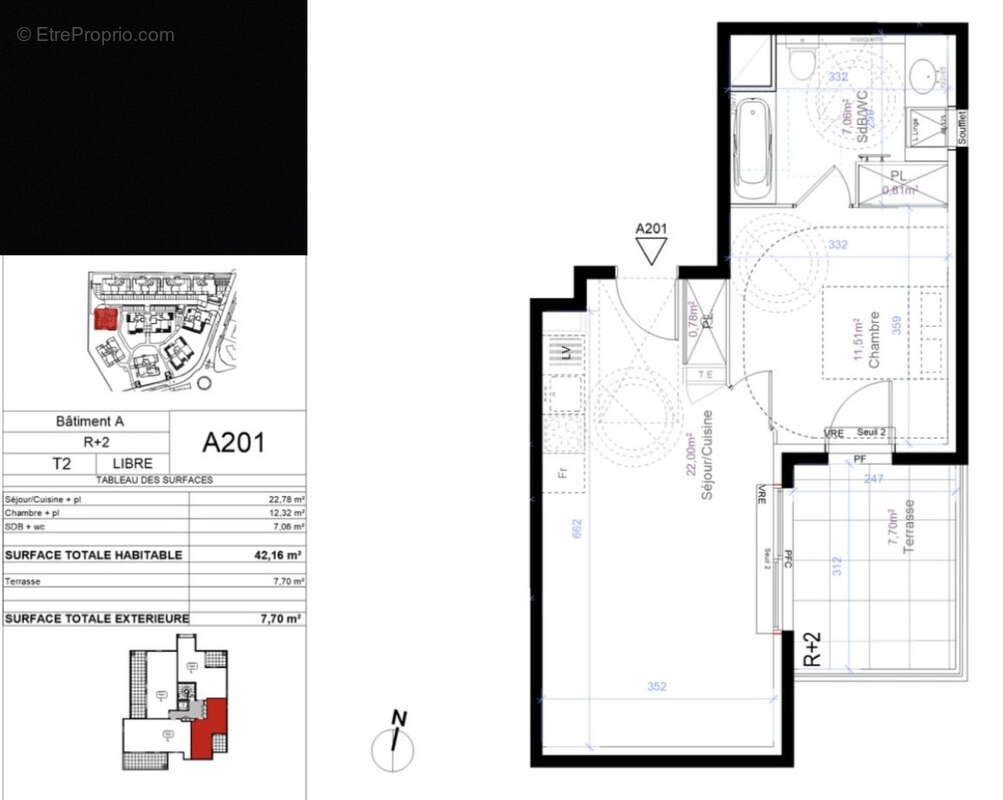 Appartement à LE CRES