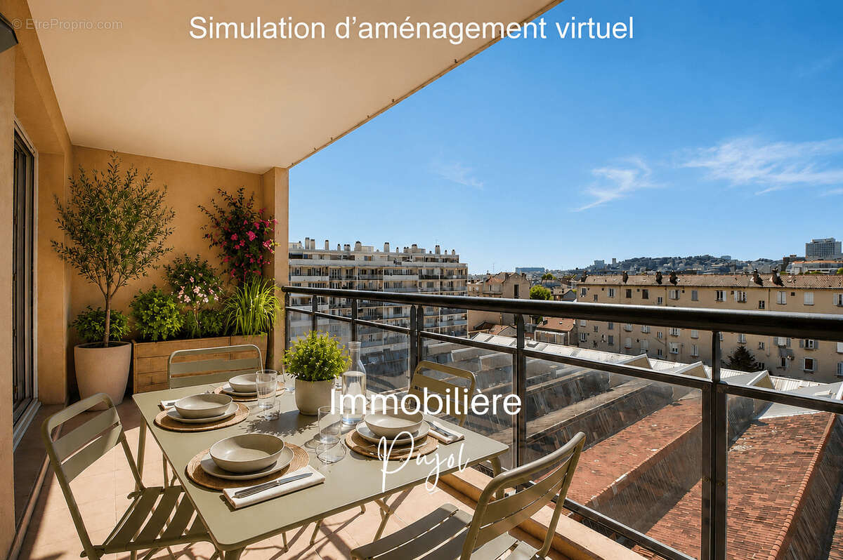 Appartement à MARSEILLE-5E
