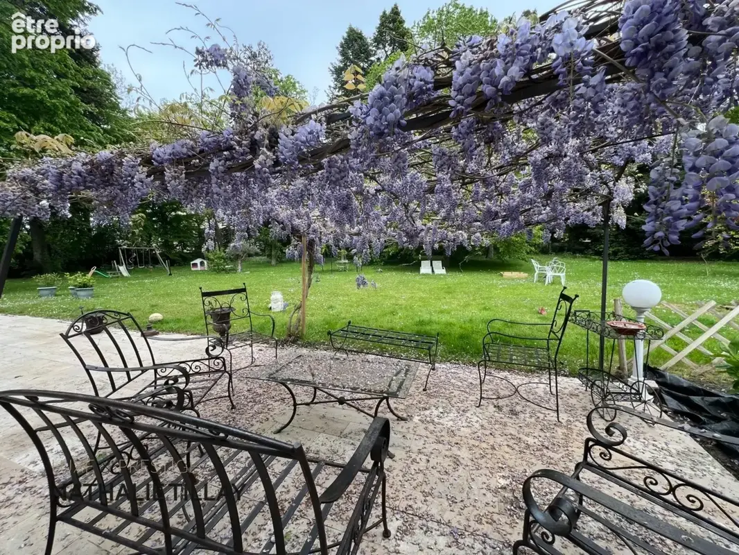 Saint-Jean-le-Blanc, proche Orleans, à vendre, maison de Maitre du XIXème de 423 m² habitables, avec piscine, parc arboré de 4 6 - photo 6