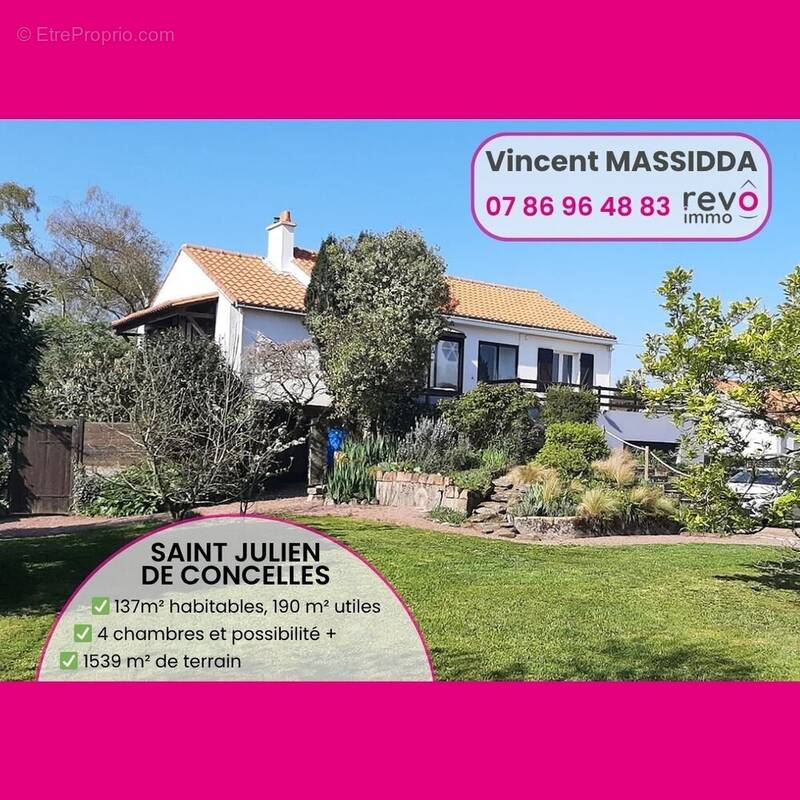 Maison à SAINT-JULIEN-DE-CONCELLES