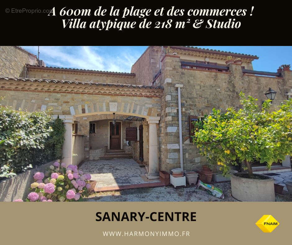 Maison à SANARY-SUR-MER