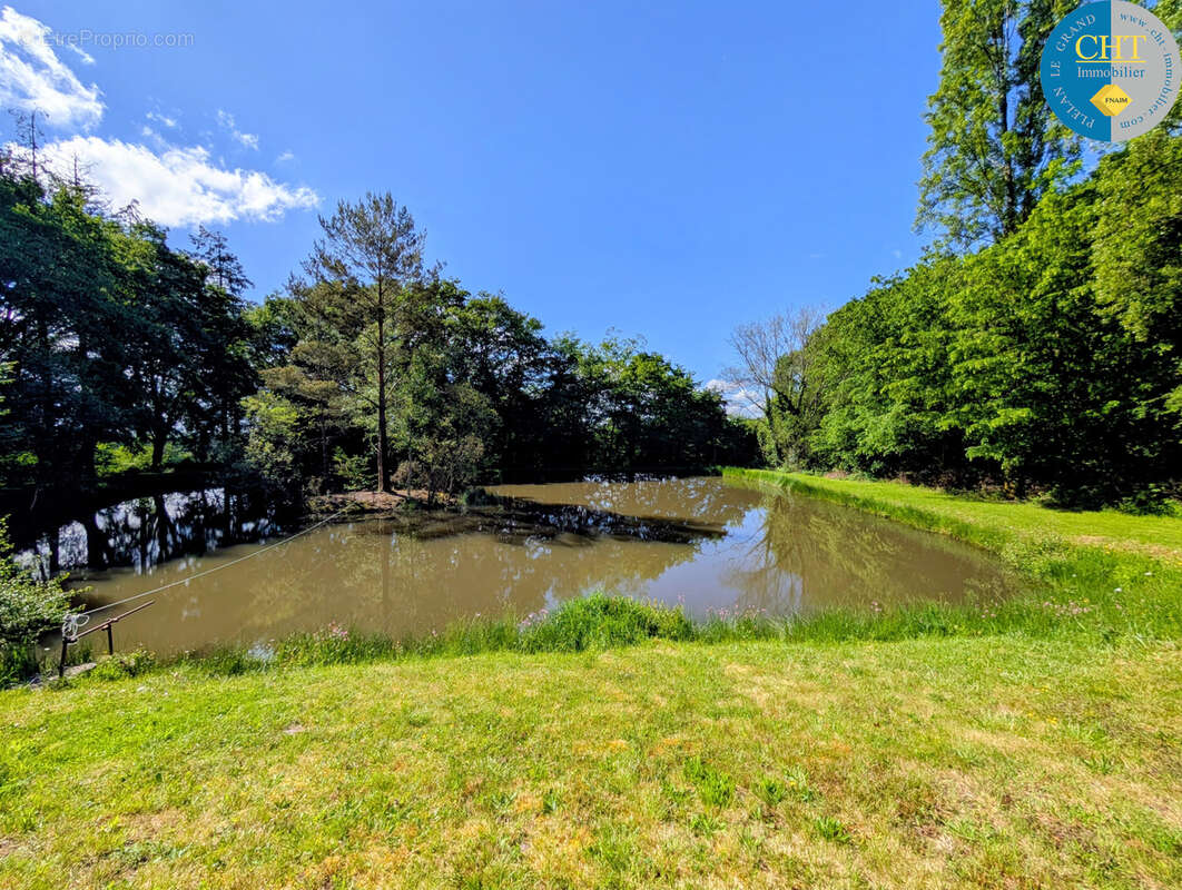 Exclusivité : magnifique maison et son étang privatif   paimpont (35380) avec cht immobilier - photo 54