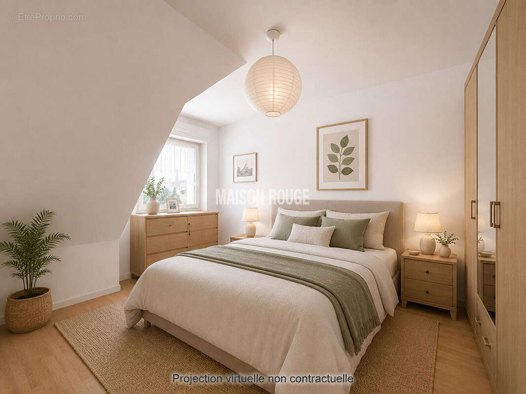 Appartement T3 TREBEURDEN - récent -  2 chambres - dernier étage avec balcon - photo 8