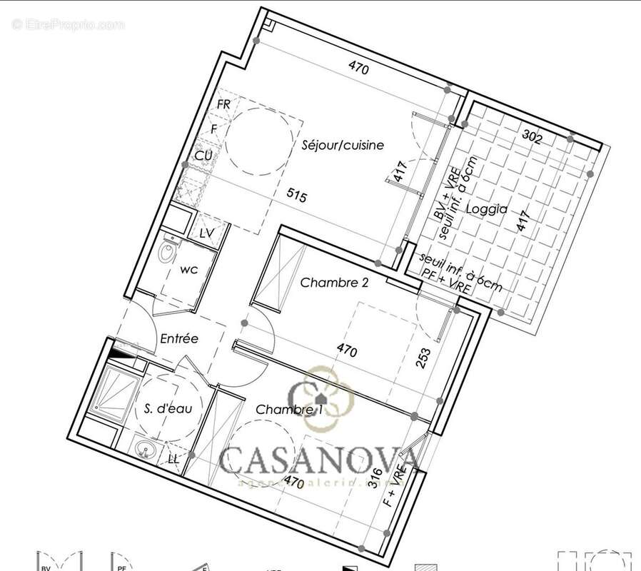 Appartement à LE BARCARES