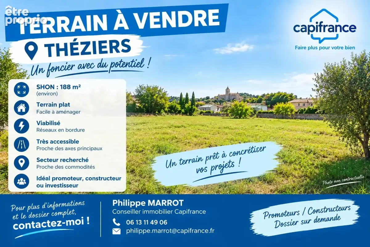 Terrain à THEZIERS