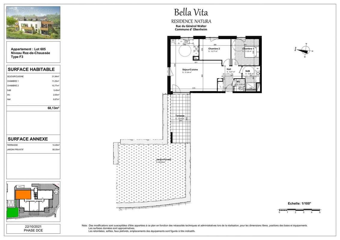 Appartement à OBENHEIM