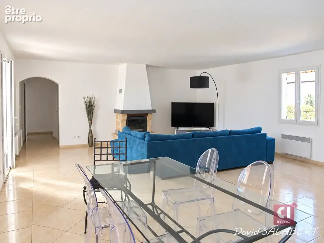 Maison à vendre le luc-en-provence - villa de plain-pied exposée sud - 4 chambres - piscine -garage double - terrain de 4 200 m² - photo 3