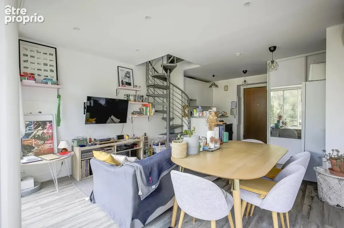 Nice corniche fleurie – duplex 2 pièces de 49,56 m² – terrasse – parking - photo 5