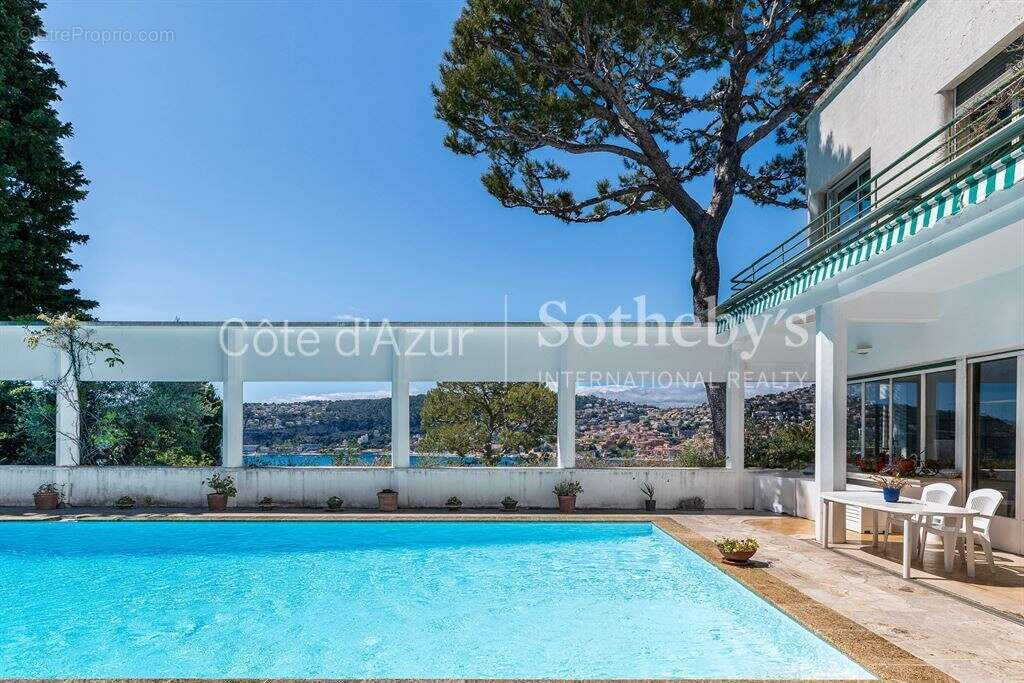 Villa Ligne Droite : Splendide villa Art Déco avec vue mer à vendre à Saint-Jean-Cap-Ferrat - photo 17