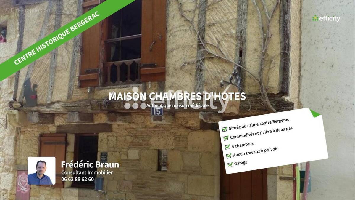 Maison à BERGERAC