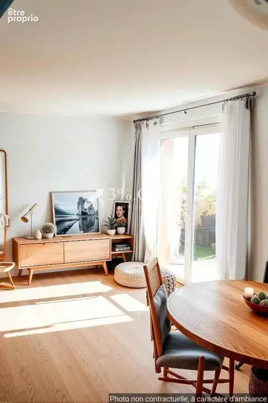 Appartement T3 avec terrasse et parkings - photo 7