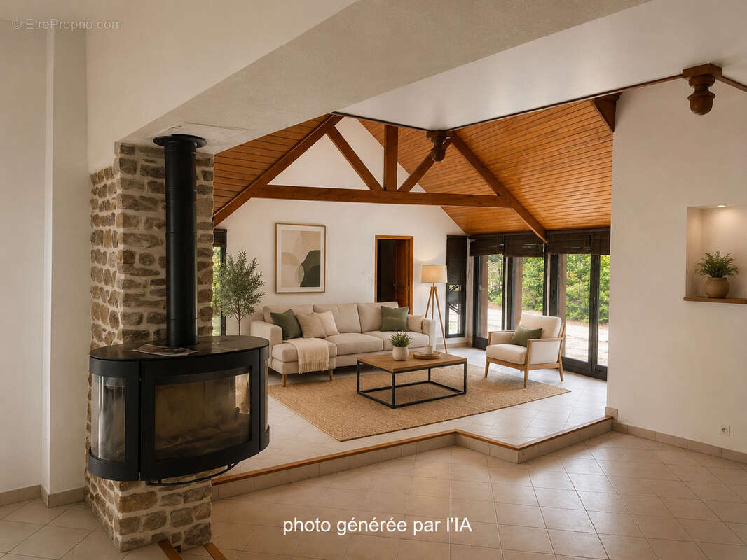 Propriété d'exception avec piscine intérieure   269 m2   Créhen - photo 9