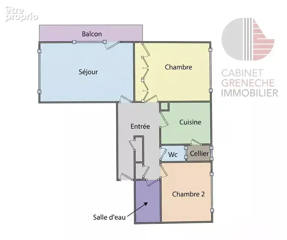 Appartement T3 - Évian-les-Bains, proche embarcadère - photo 14