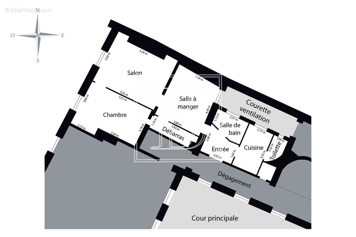 Appartement à PARIS-3E