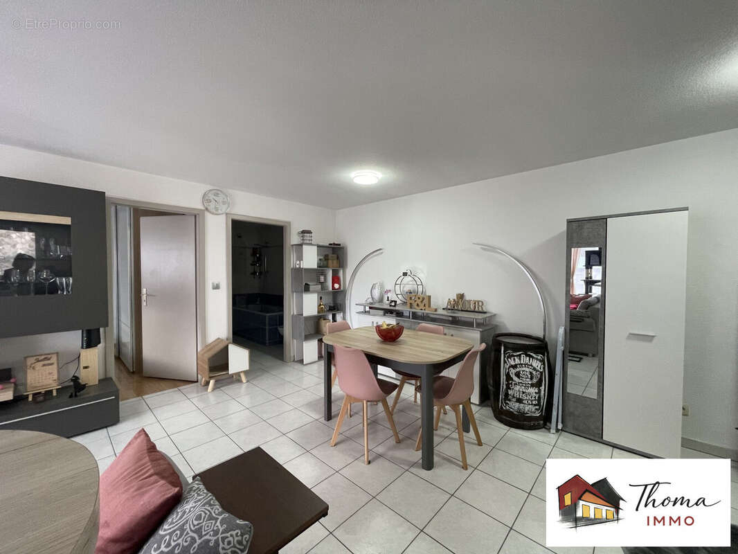 Vue globale - Appartement à SIERENTZ