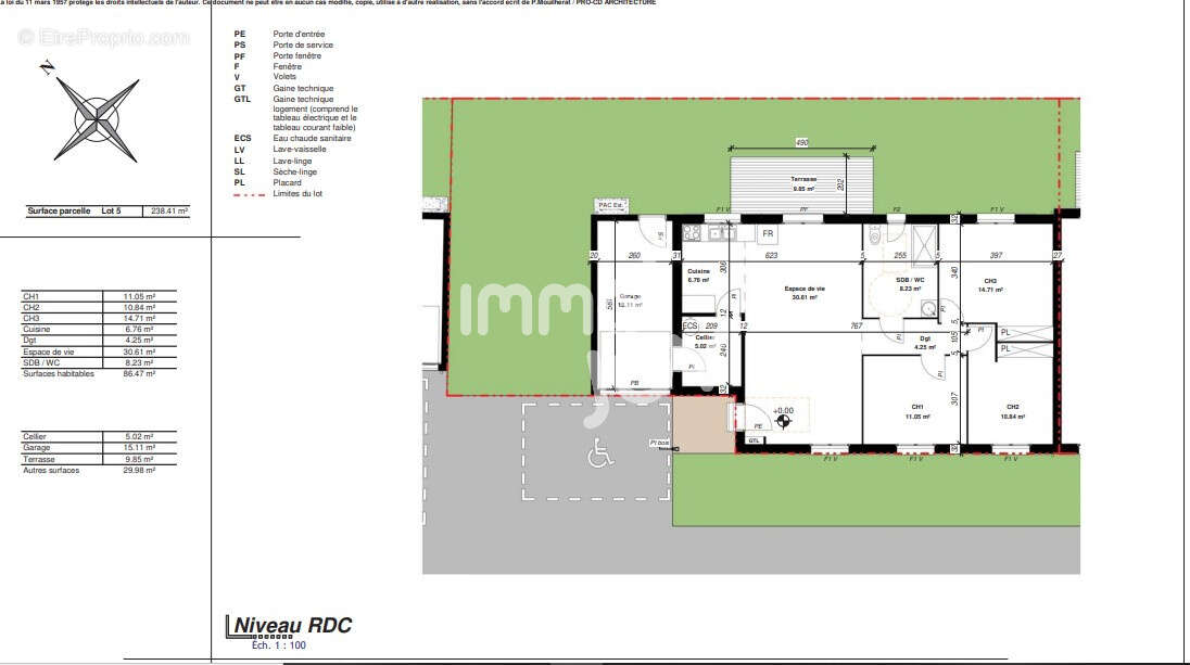 Maison à LAVERNOSE-LACASSE