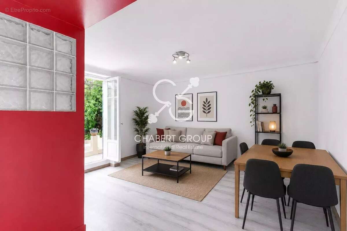 Exclusivité - nice – bas cimiez - appartement – 2 pièces – 35 m² – jardin de 125 m² – terrasse - photo 4