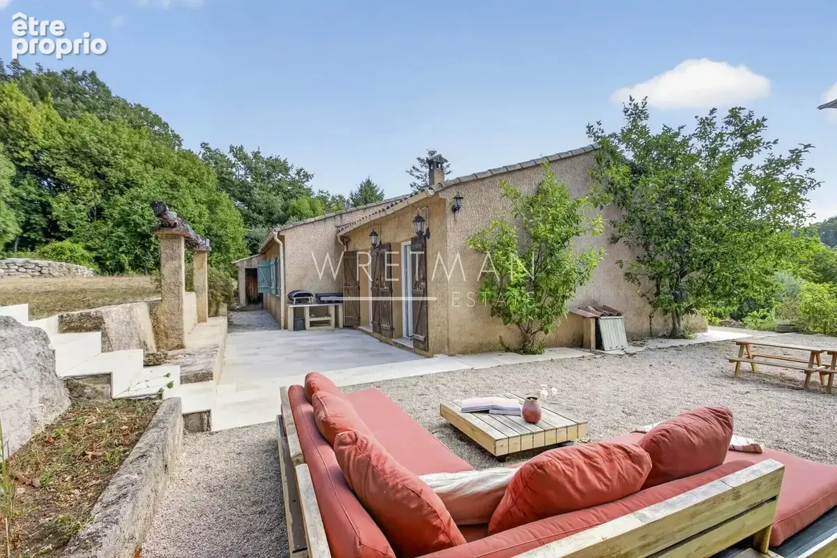 Villa avec 3 chambres et grand terrain plat à pied du village – Valbonne - photo 31