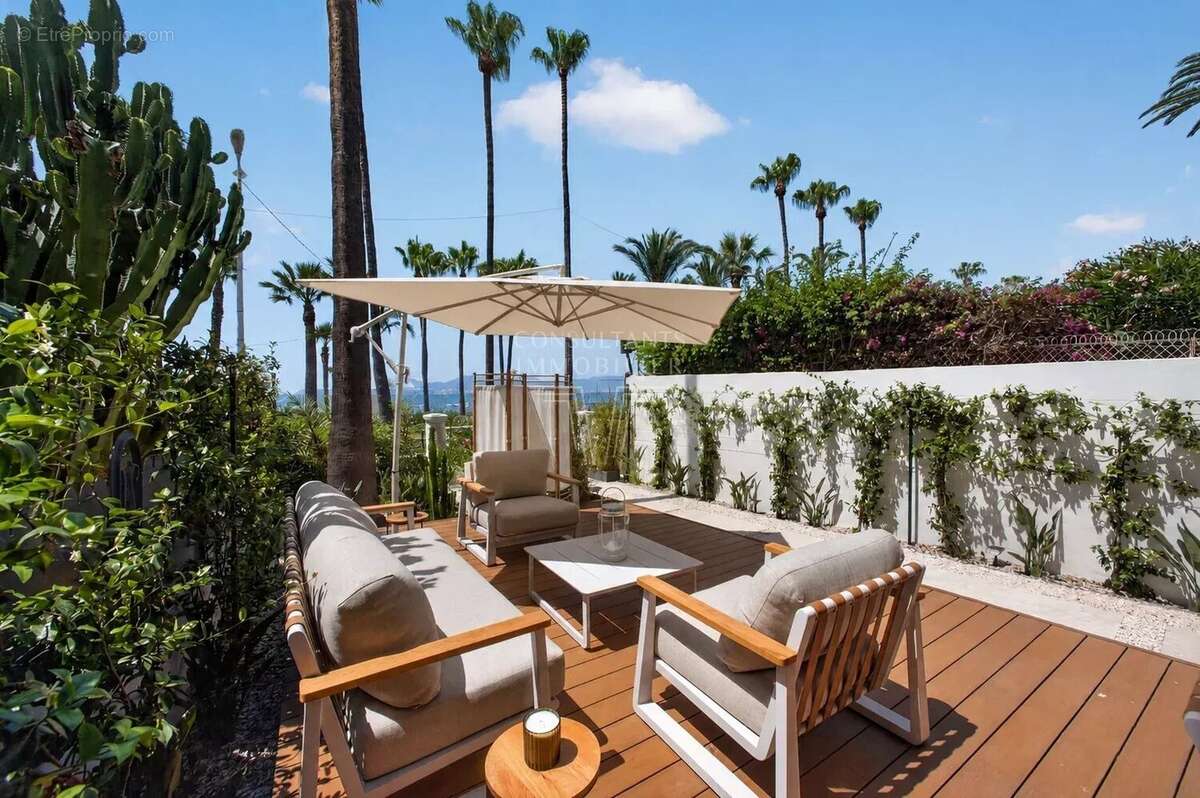 Unique rez-de-jardin sur la croisette. - photo 3
