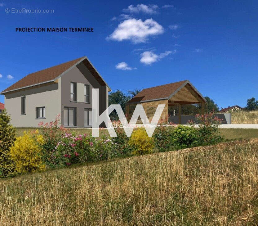 Projet terminé - Maison à EVANS