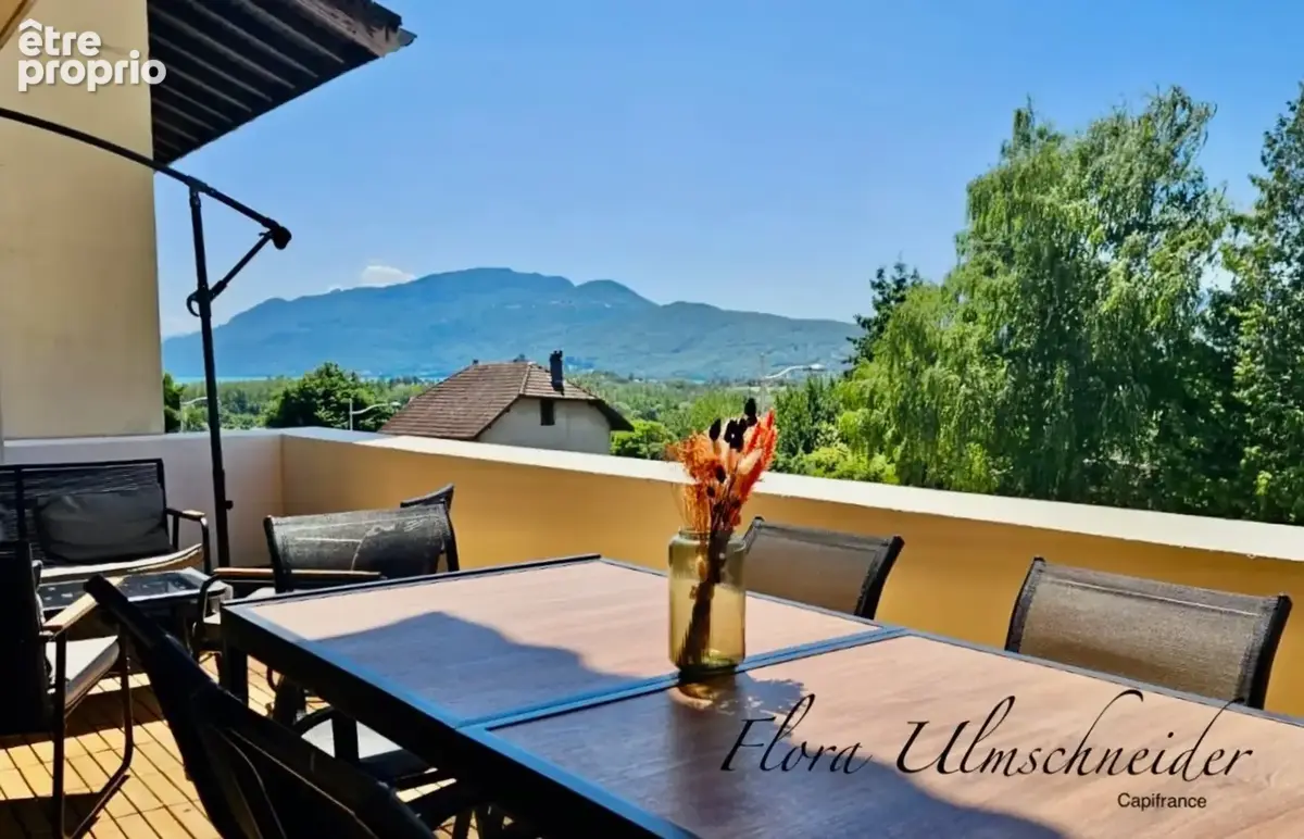 Appartement T4 à vendre à CHINDRIEUX (73) avec terrasse et vue lac du Bourget, cave et place de parking à 25 mns d'Aix-les-Bains - photo 4
