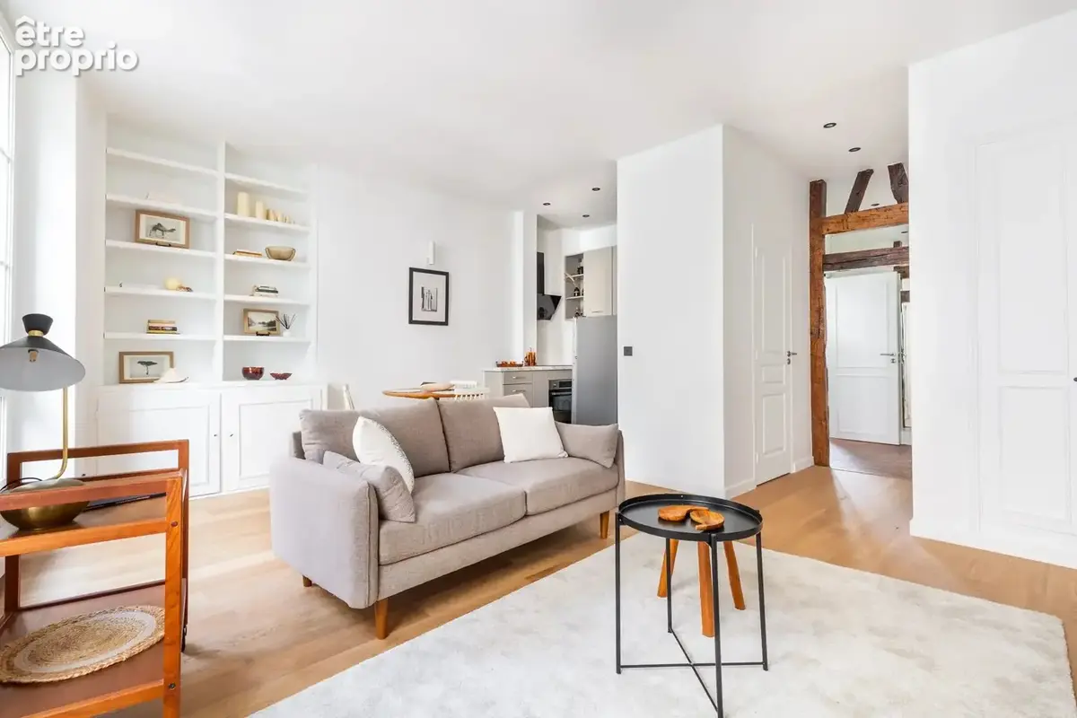 Saint-Germain-des-Prés /  2 pièces de 44 m² entièrement rénové! - photo 7