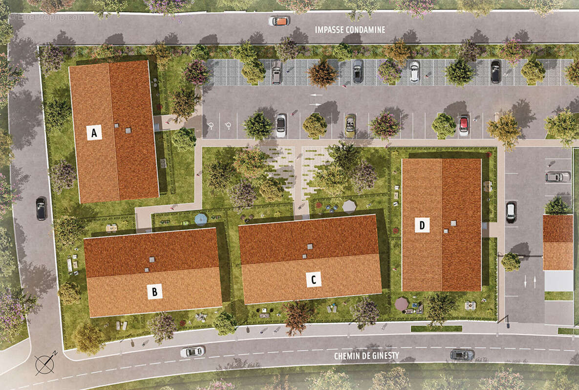 Appartement à POMPERTUZAT