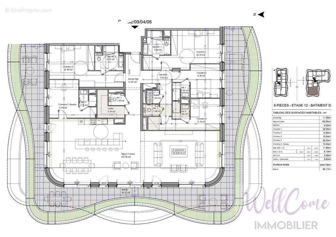 Appartement à AIX-LES-BAINS