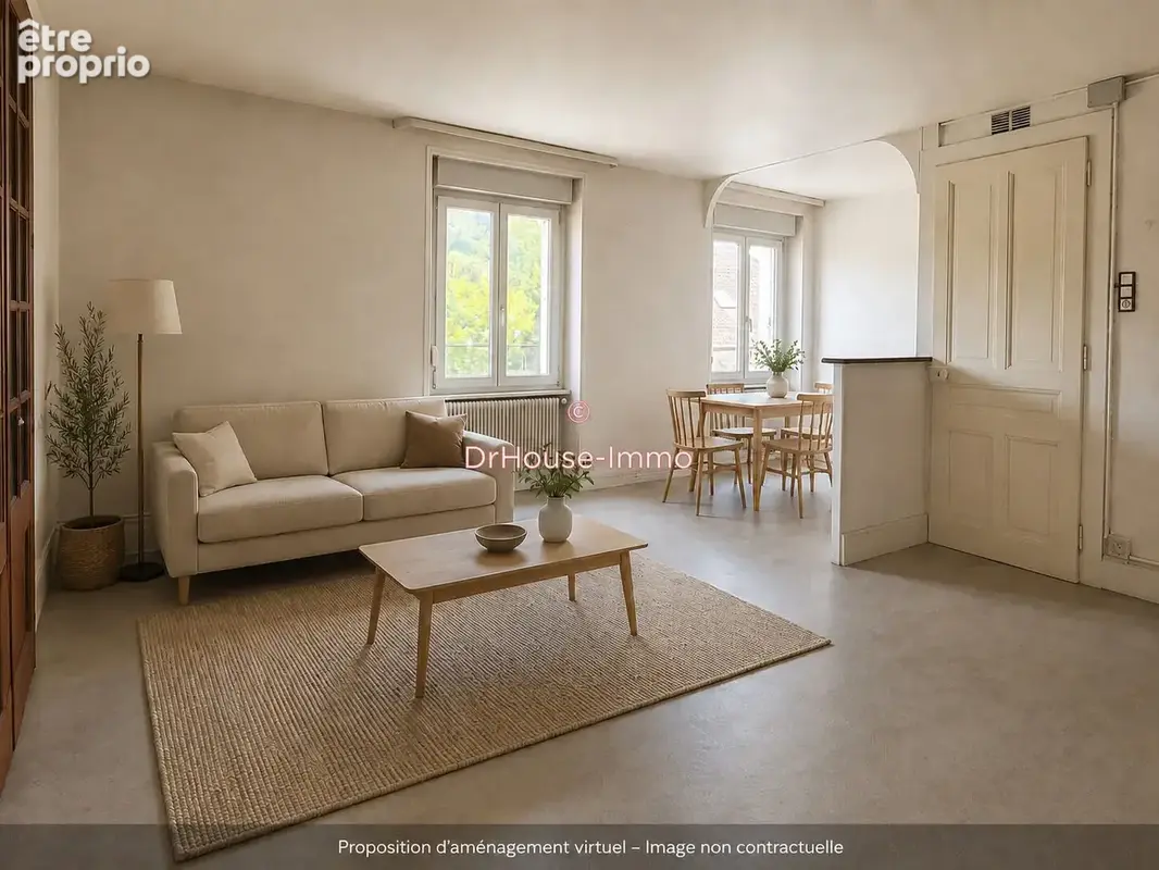 Appartement à L'ISLE-SUR-LE-DOUBS