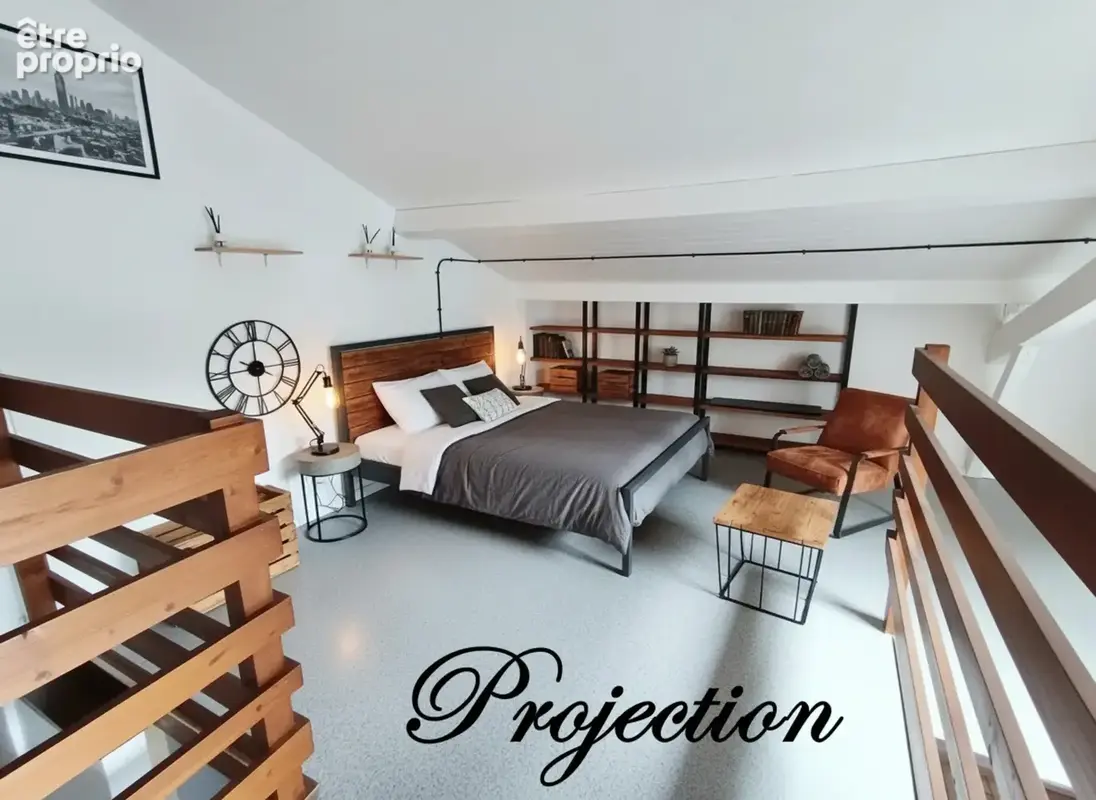 Maison de charme à 50 m du Lot avec mezzanine et terrasse - photo 6