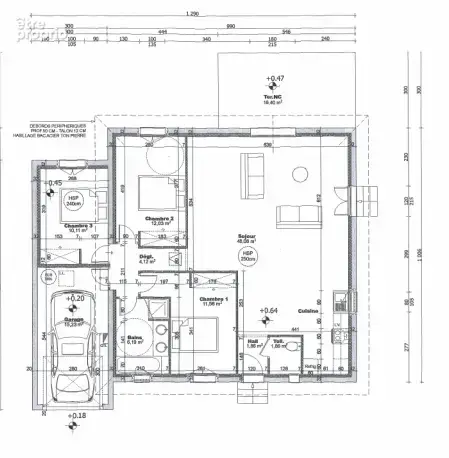Villa t4 plain pied 96m3 - photo 6