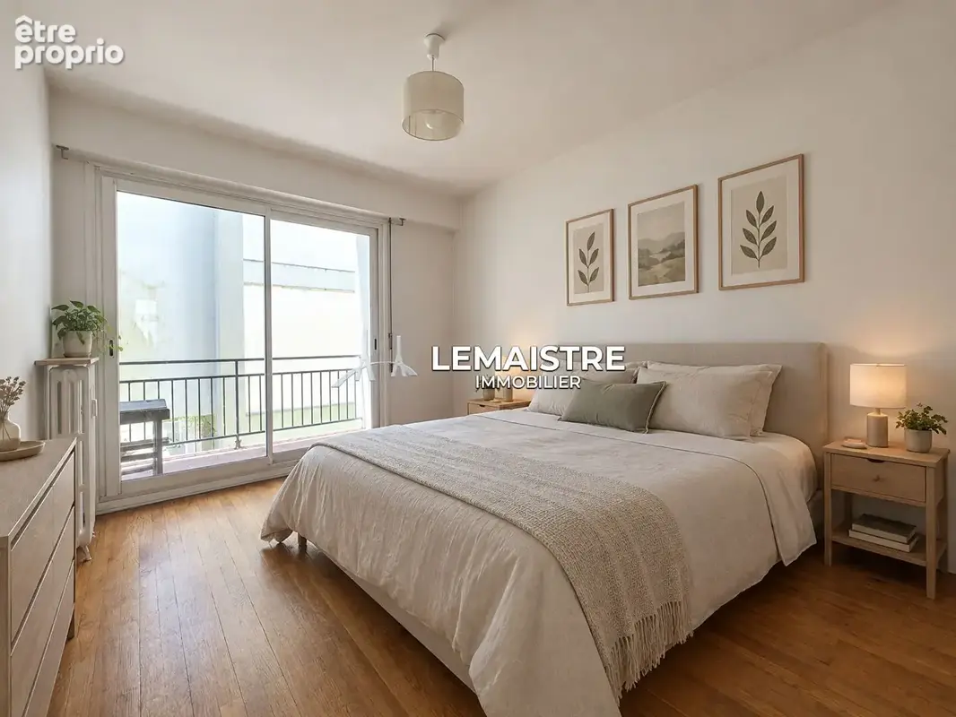 Appartement à vendre  Le Havre Félix Faure  75 m²  2 chambres  Terrasse plein sud - photo 11
