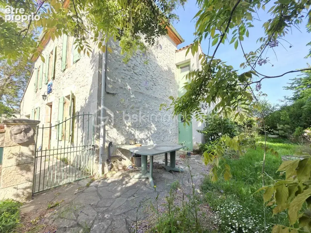 Roquefort-maison en pierre a renover 110 m² - jardin- commodites a pied - photo 3