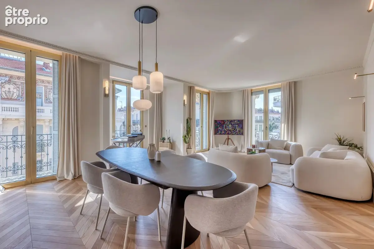 Nice - Carré d'or- 4p avec Balcons rénové - photo 10