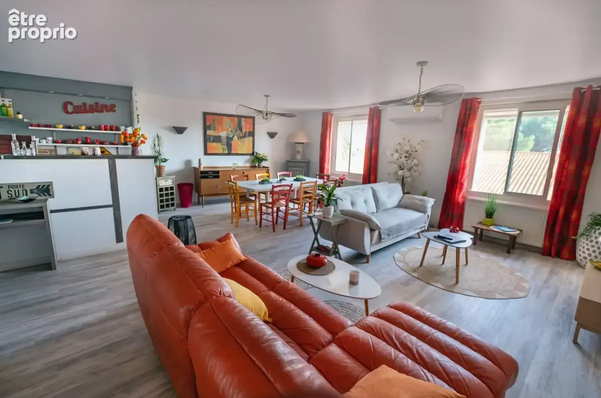Portiragnes  appartement d'exception 160 m²  3 à 5 chambres  terrasse  parking couvert - à 4 km de la mer  297900  - photo 5